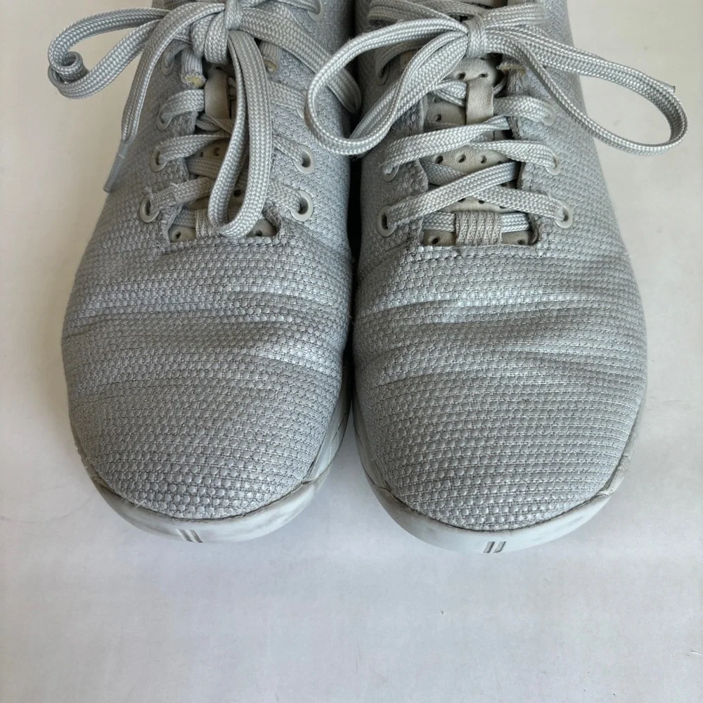 NOBULL casual athletic lace up Trainer Gray Sneakers Shoes size women 10 men 8.5